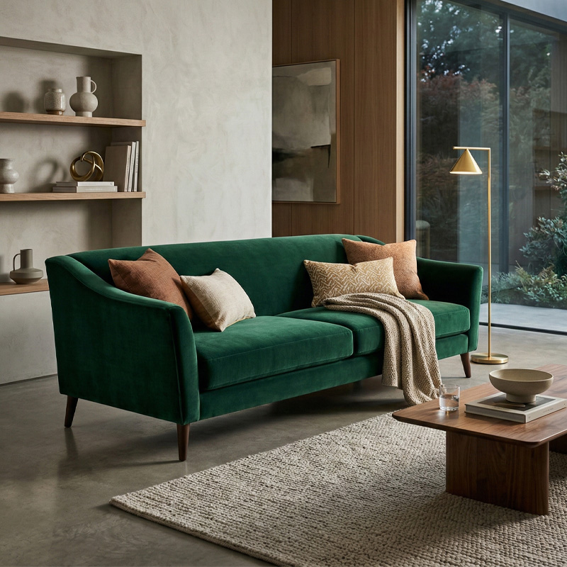 Оксамитова диванна тканина: рекомендований вибір за якістю та дизайном?