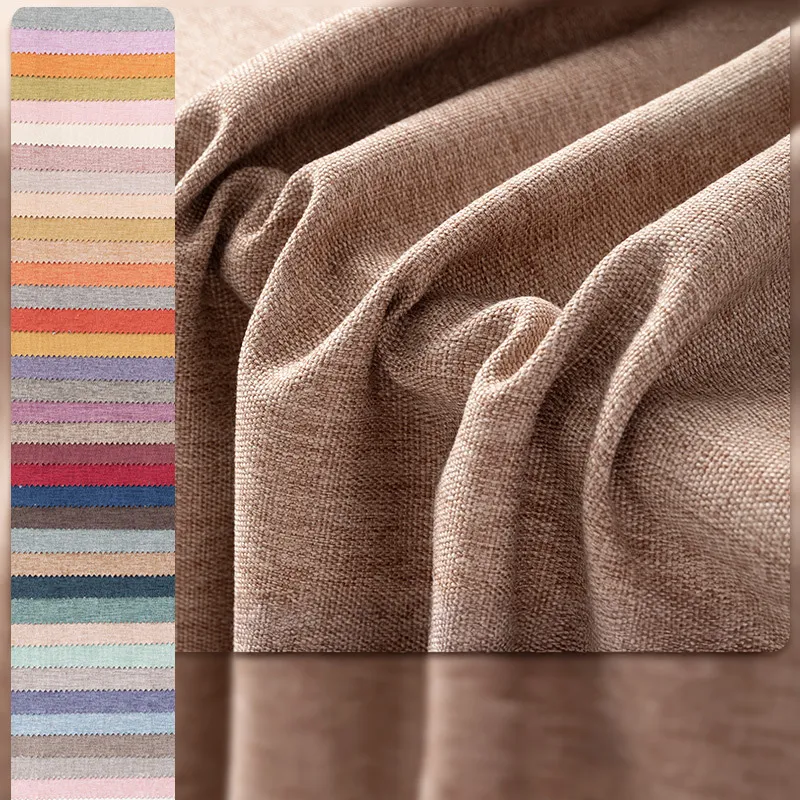 Тканина для штор зі штучного льону