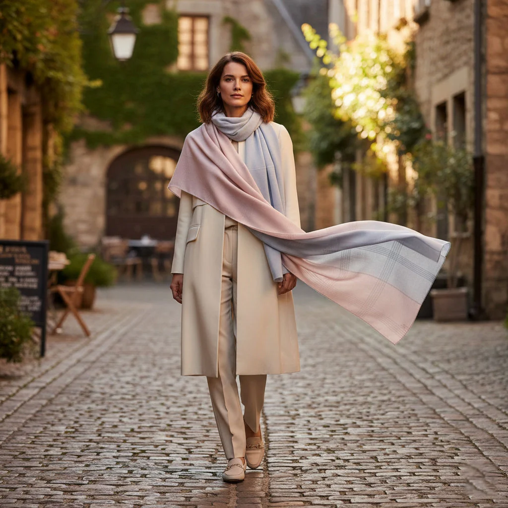 Triacetate Scarf Fabric