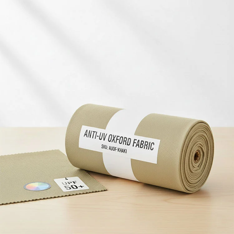 Нейлонова оксфордська тканина з захистом від ультрафіолету Нейлонова оксфордська тканина з захистом від ультрафіолету